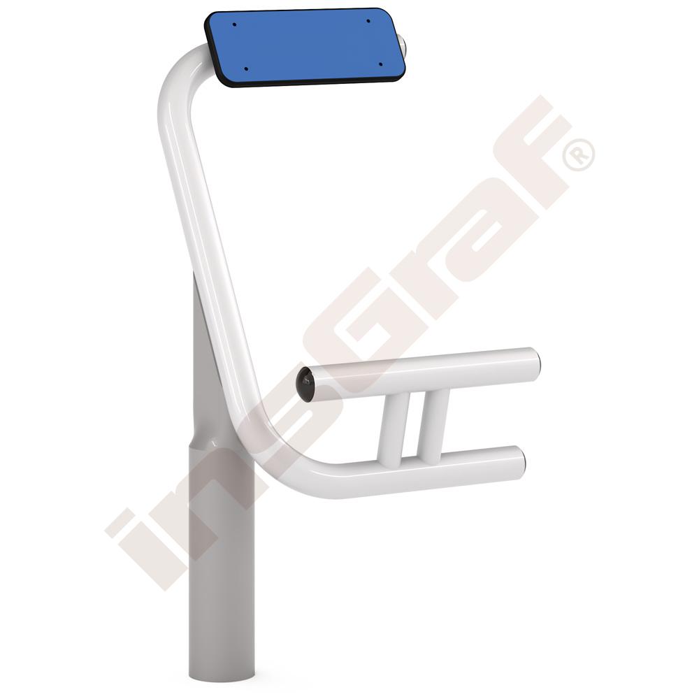Hip extension machine
