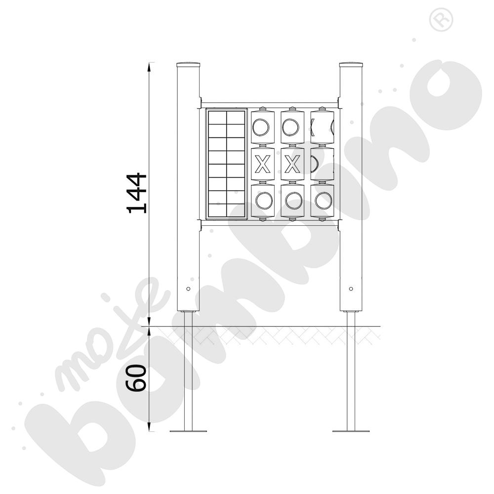 Tablica Kółko i krzyżyk