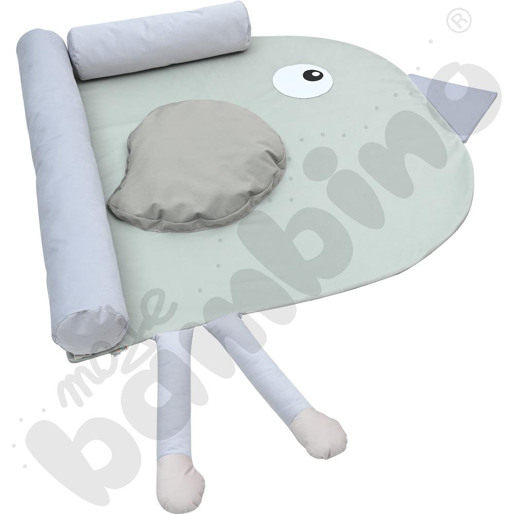 Mata narożna Ptaszek - oliwkowa