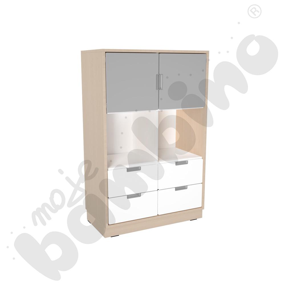 Quadro - zestaw 234, skrzynia klon jasny