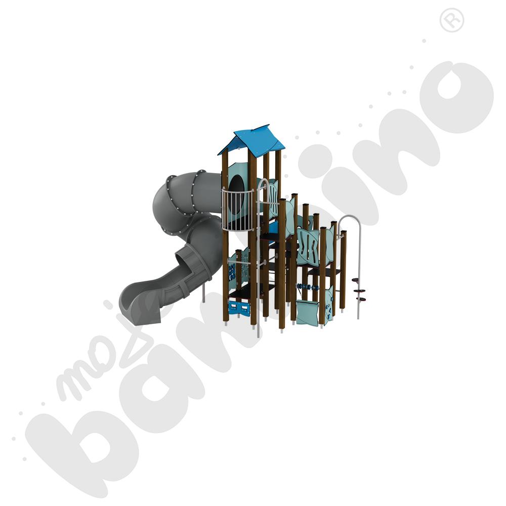 Zestaw Urbi 14, słupy drewniane B