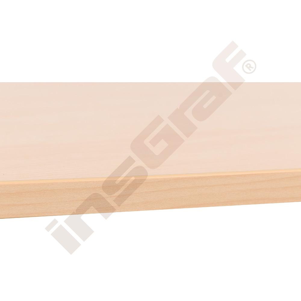 Kávový stolek Grande výška 76 cm - světlý javor