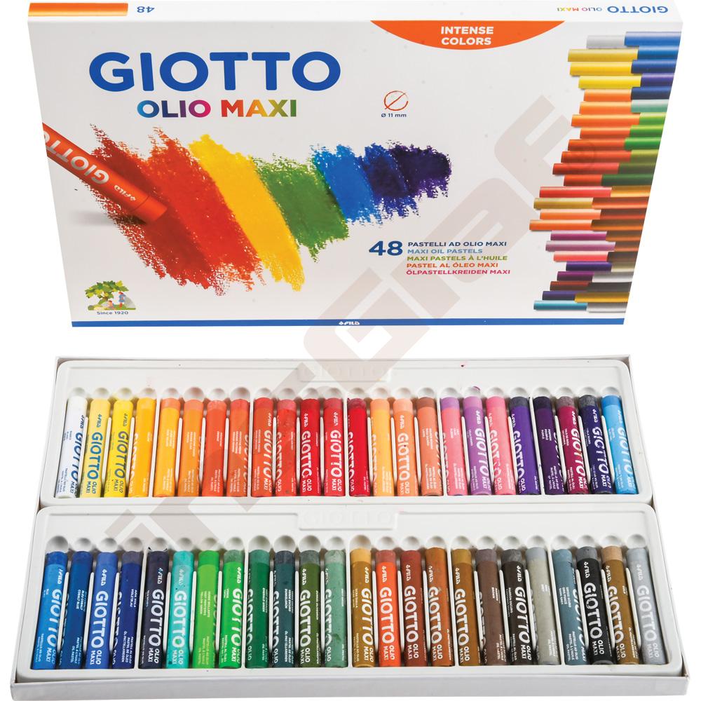 Olejové pastely 48 odstínu 