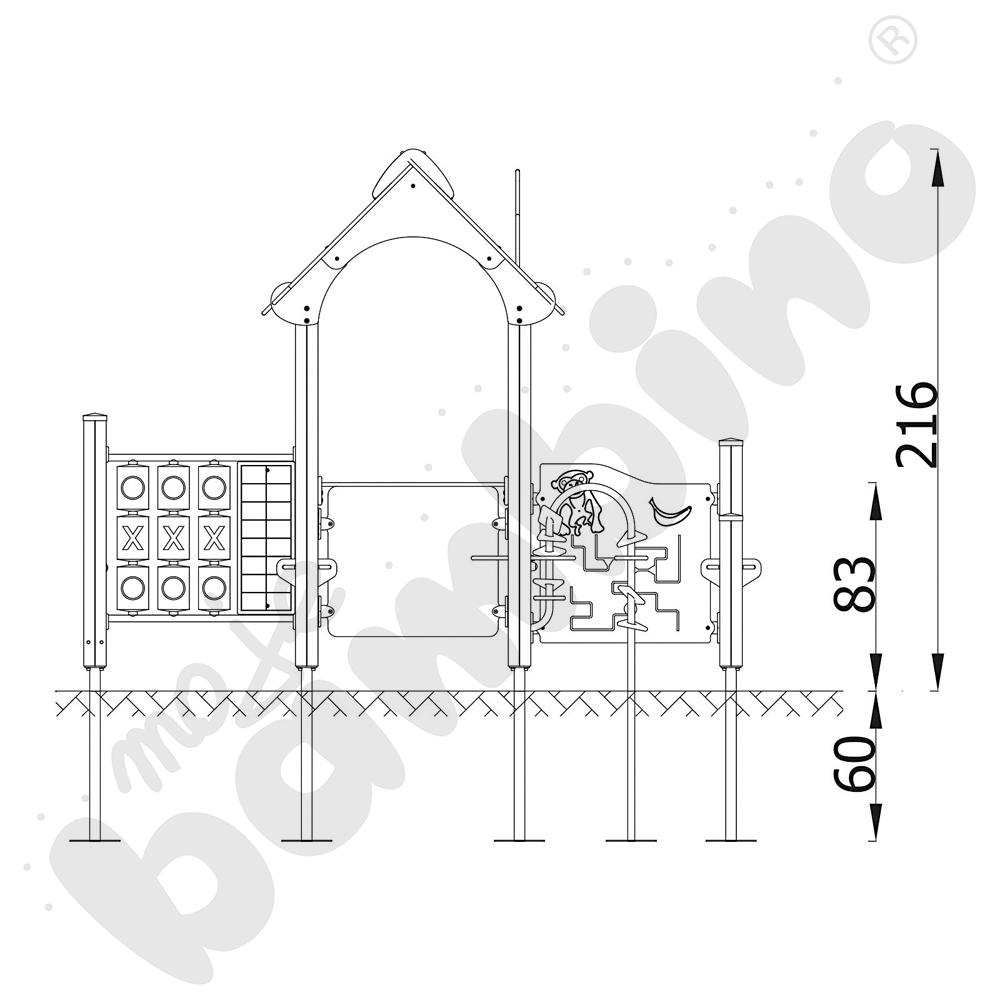 Quadro Baby - midi domek