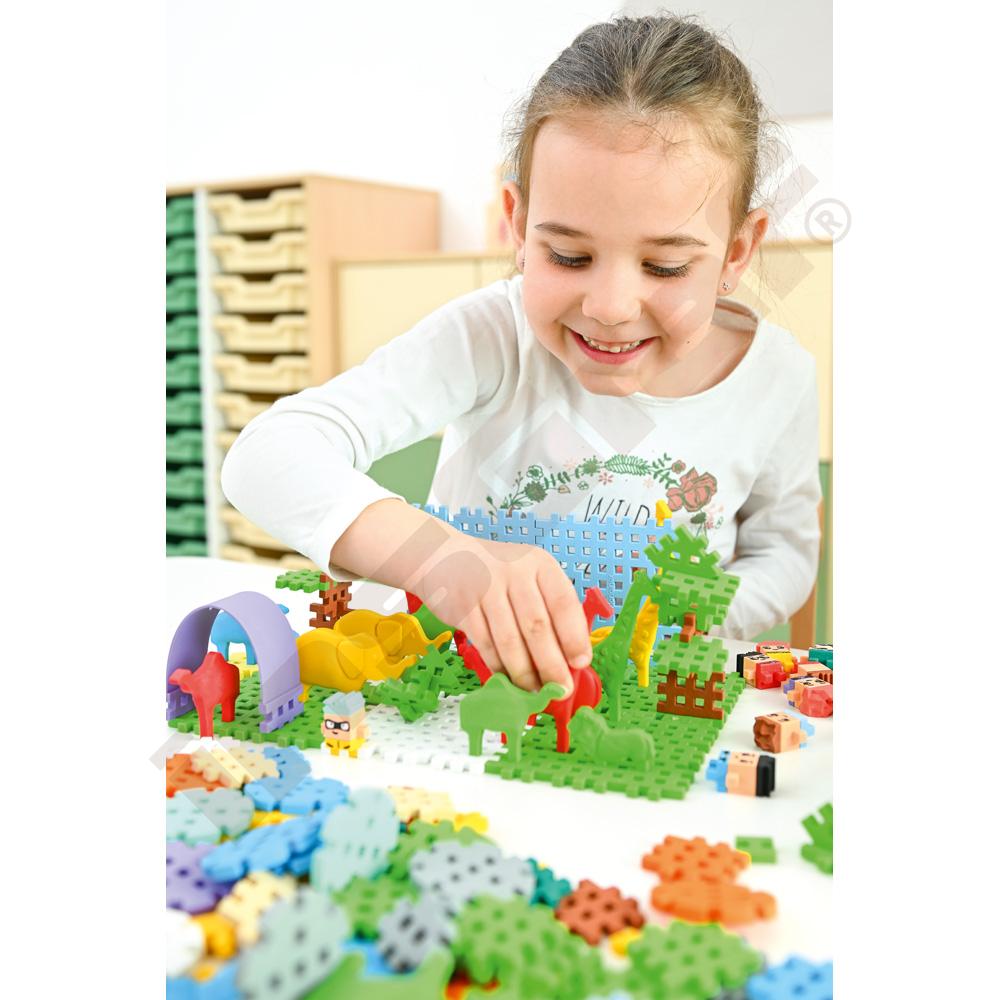Kocky Oplátky Mini (Wafle) Big Mix Animals, 303 prvkov 