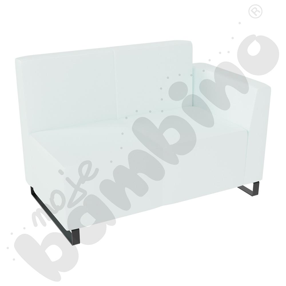 Sofa Universum 2-os. wys. 82 cm, bok niski prawy, tkanina MT13