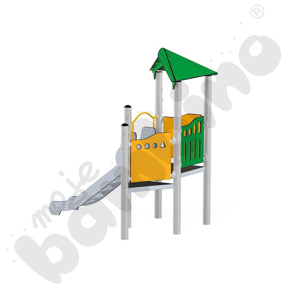 Orbis - wieża 2, metalowe słupy