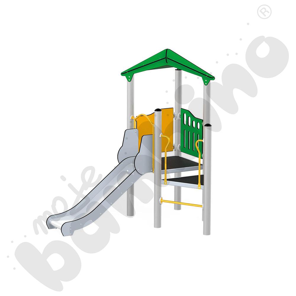 Orbis - wieża 2, metalowe słupy