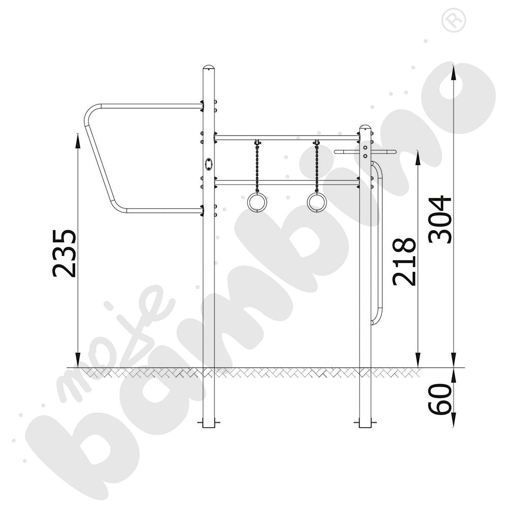 Street workout 140 Orange