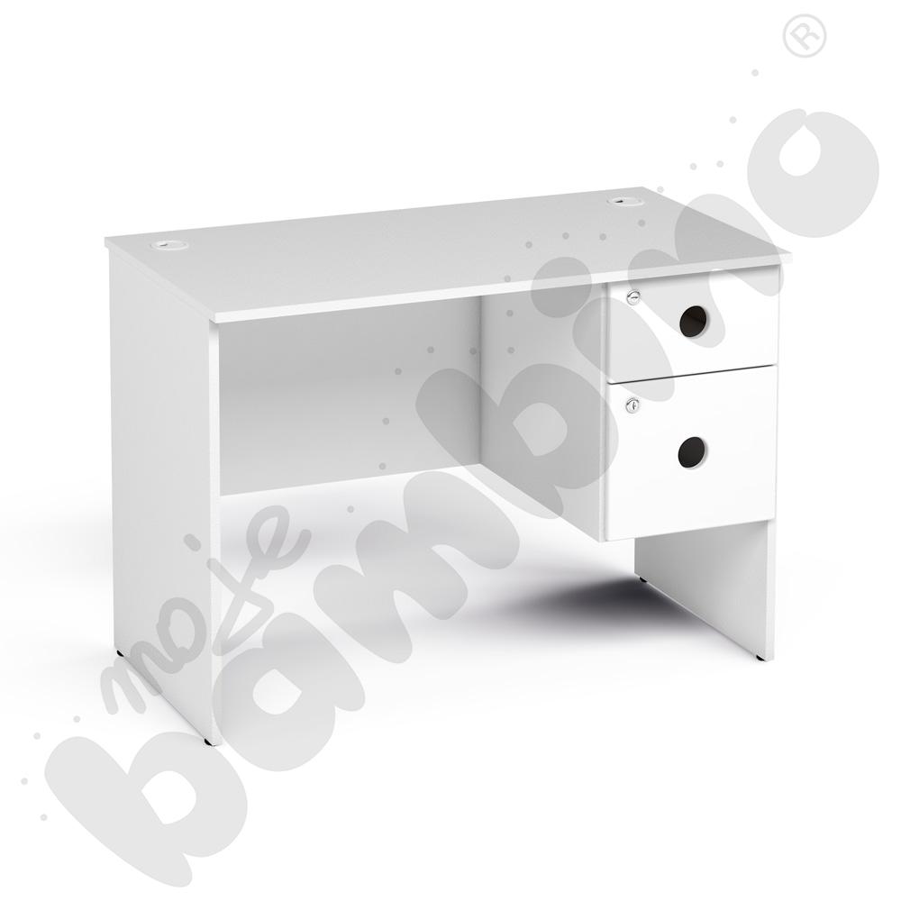 Biurko Feria, białe - korpus