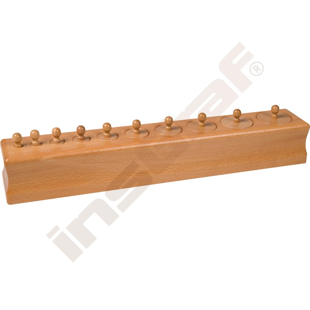Montessori sada závažia - blok 2