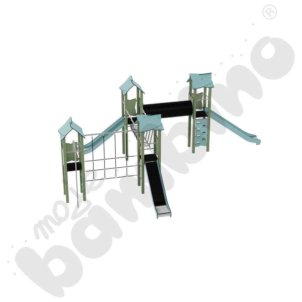 Zestaw Urbi 10, słupy metalowe C