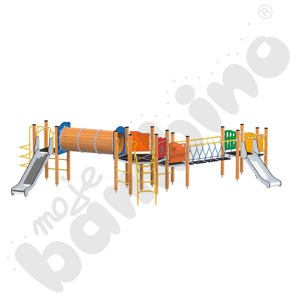 Orbis - platforma 9, drewniane słupy