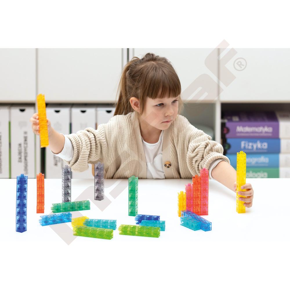 Matematické kostky - průhledné