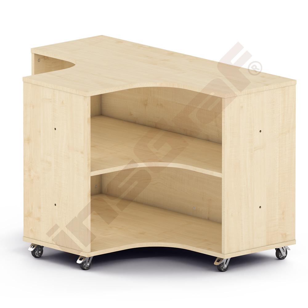 
Nova Raumteiler T-Regal, Ahorn

