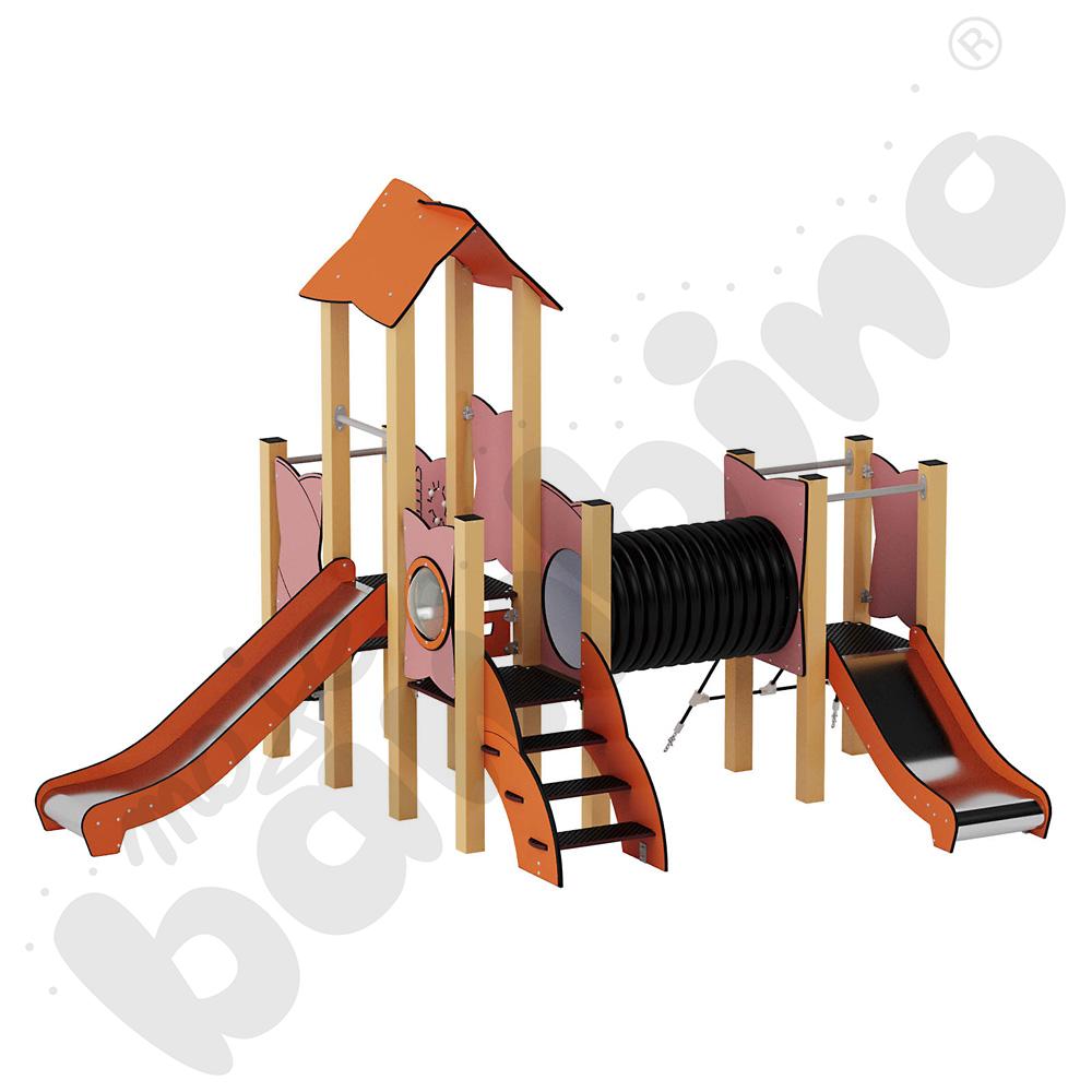 Zestaw Urbi 5, słupy metalowe A