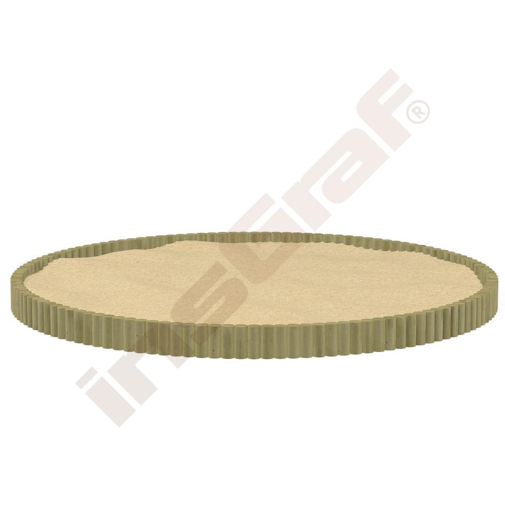 Palisáda pre pieskovisko - 1 mb