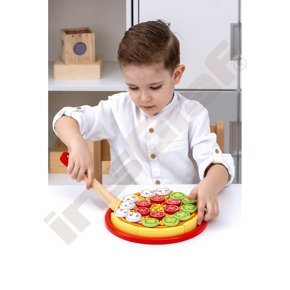 Pizza - drevená sada