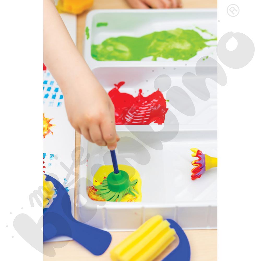 Mix pędzli i wałków - zestaw kreatywny