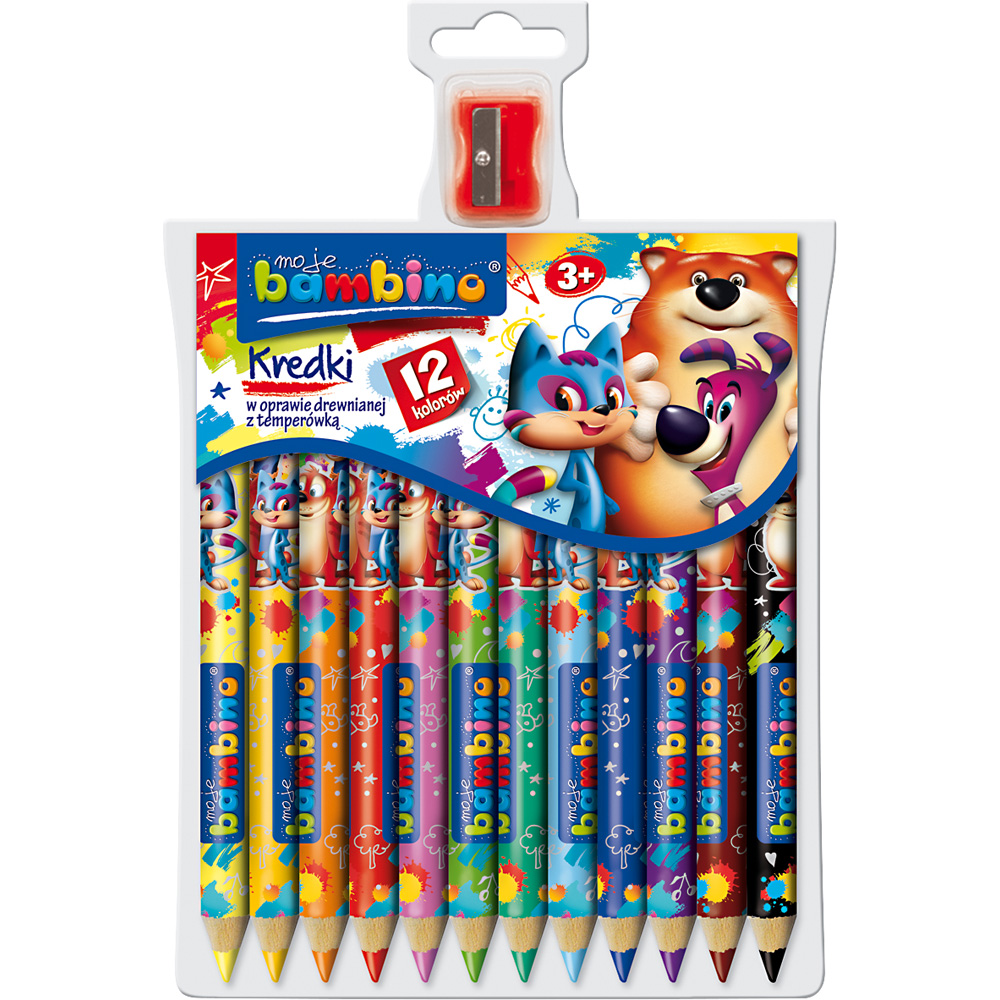 Farbičky Bambino s potlačou 12