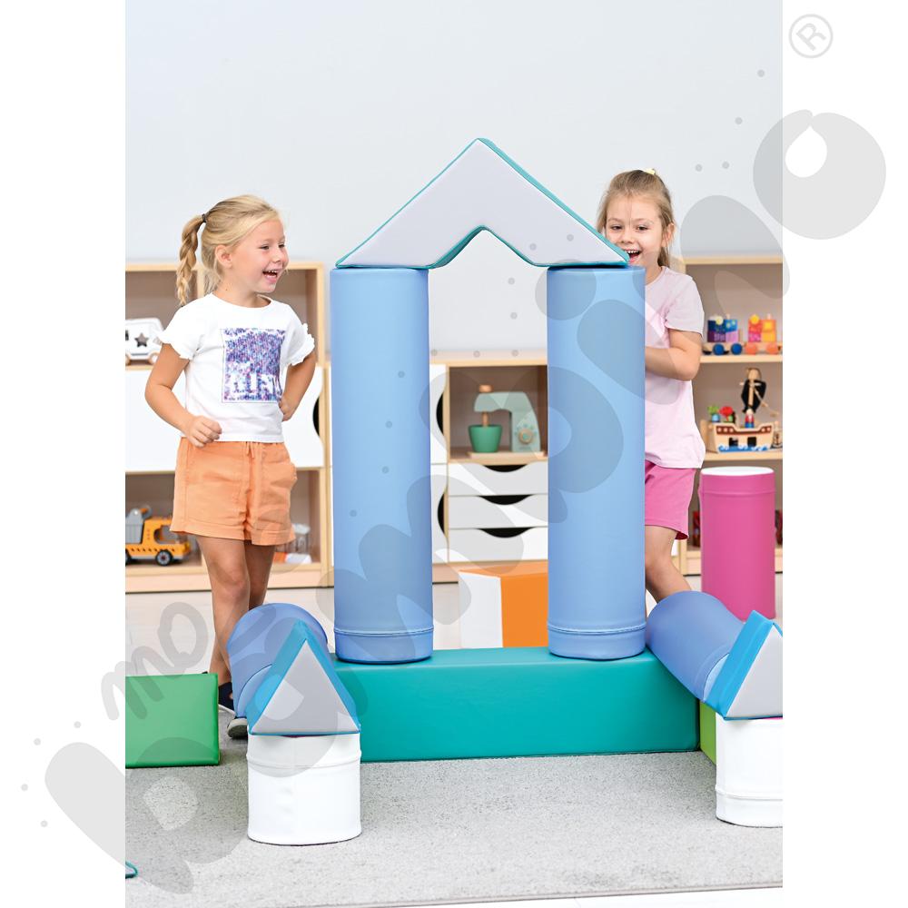 Zestaw małych klocków piankowych, 33 elem.