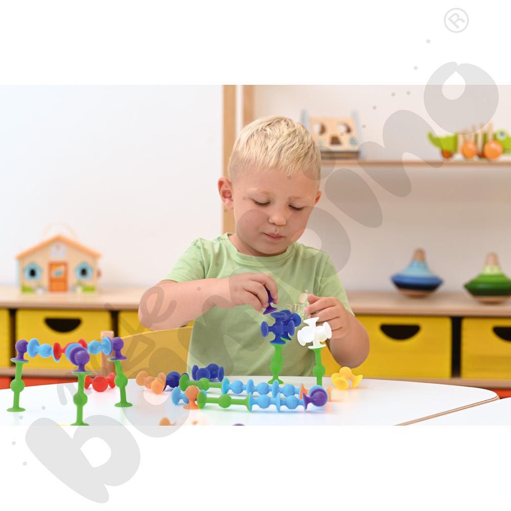 Klocki z przyssawkami