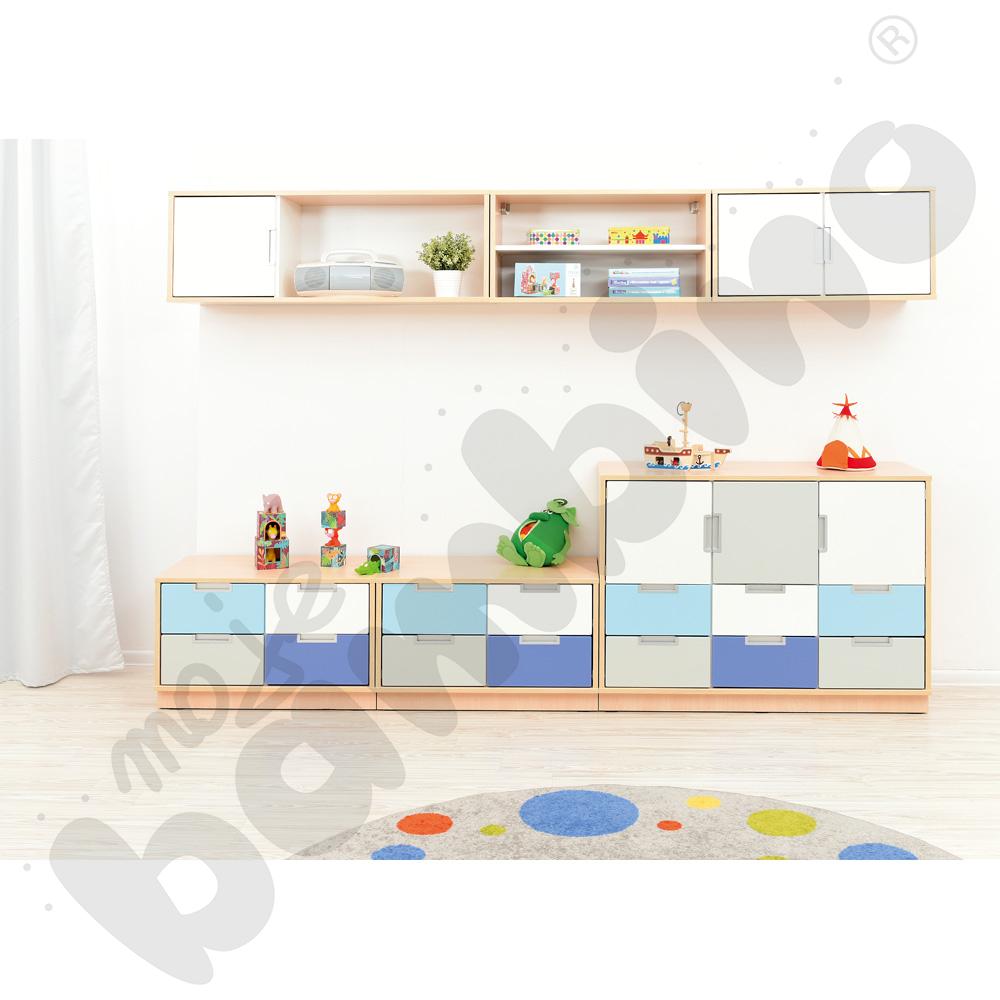 Quadro - zestaw 75, 90 st., skrzynia klon jasny