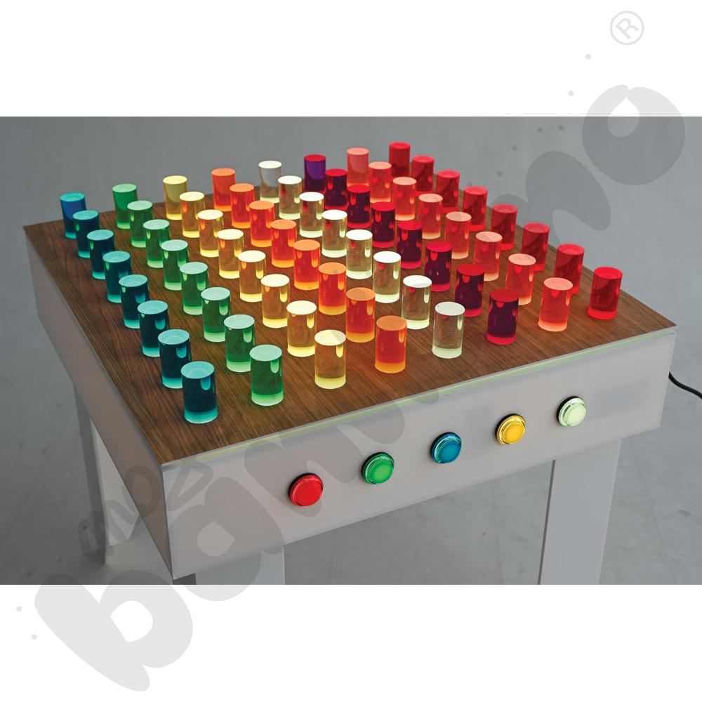 Multifunkcyjny stolik podświetlany