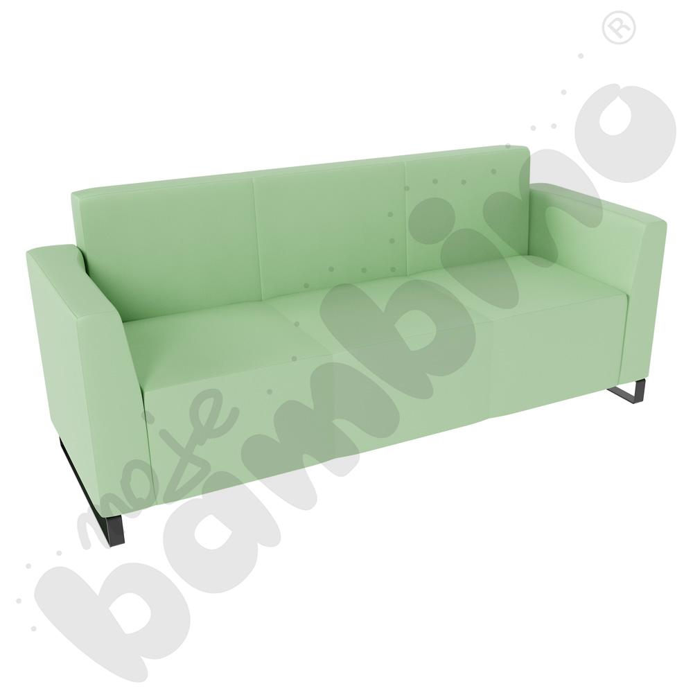 Sofa Universum 3-os. wys. 82 cm, 2 boki niskie, tkanina MT15