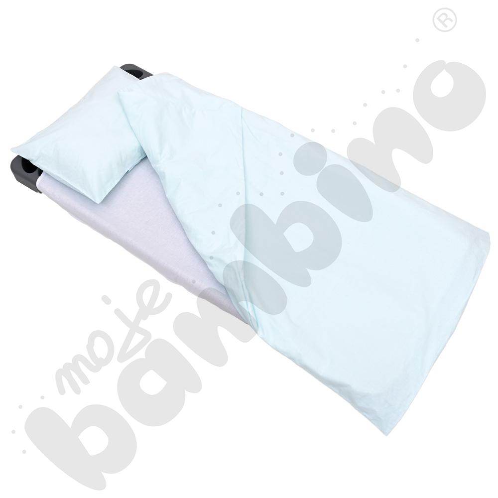 Komplet pościeli z wypełnieniem - miętowej