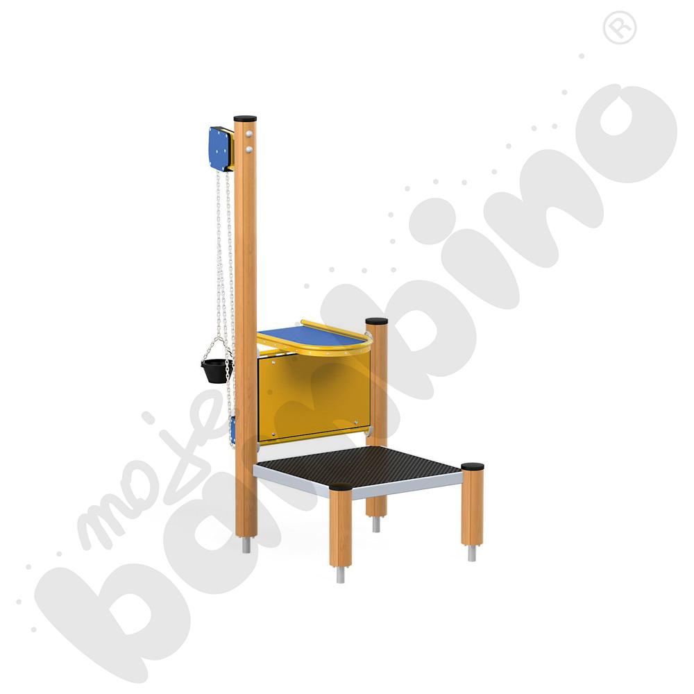 Wciągarka do piasku z podestem