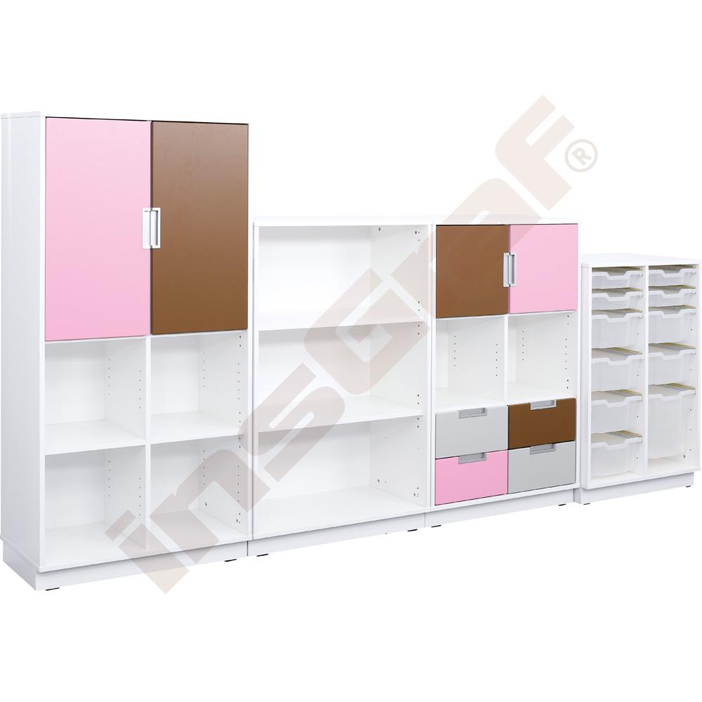 Quadro - zostava 91, 90°, biely korpus
