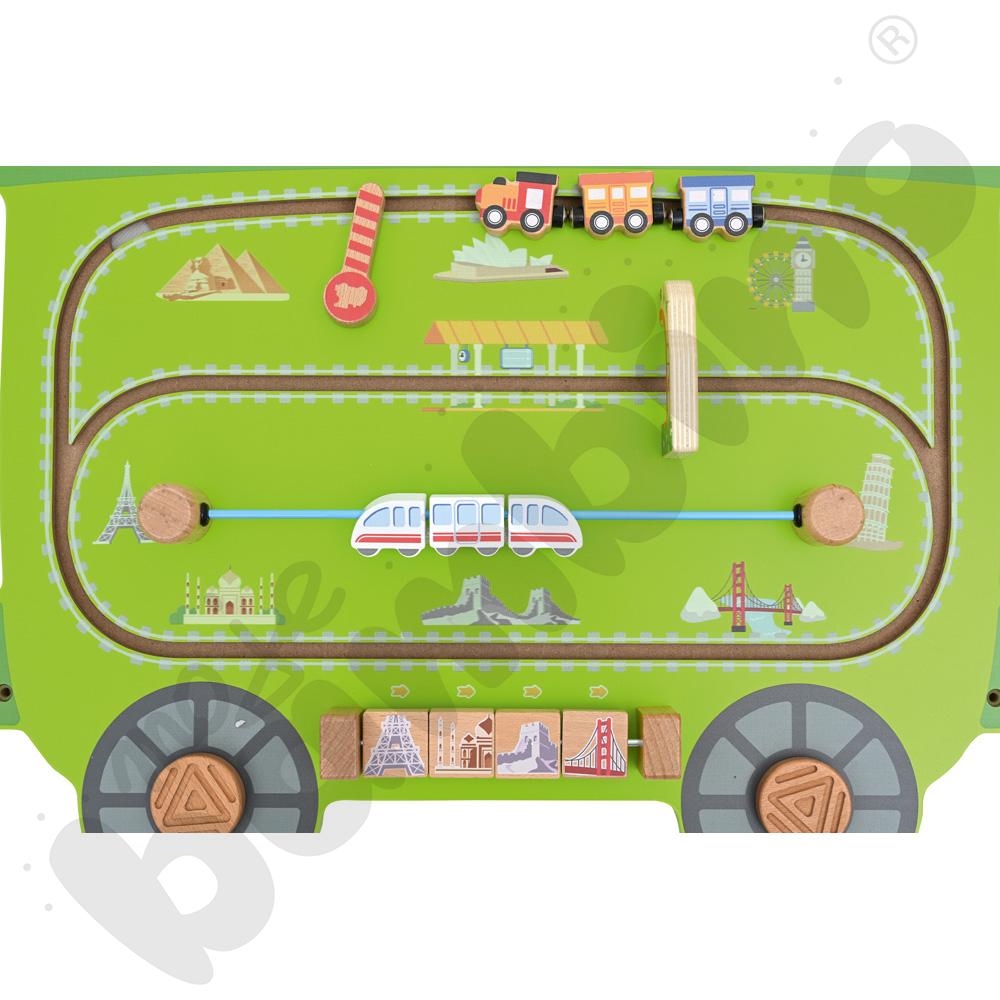 Tabliczka ścienna - pociąg