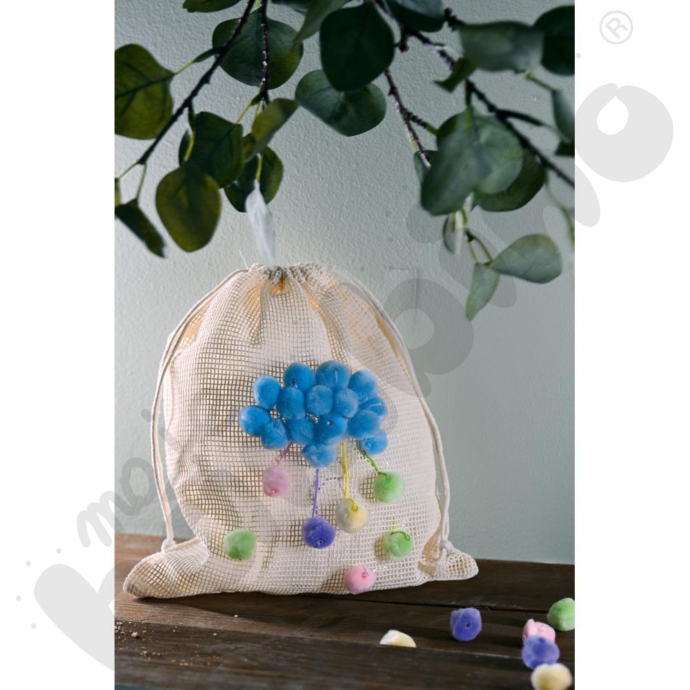 Woreczki bawełniane, 3 szt.