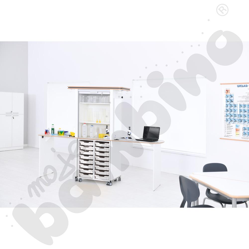 Laboratorium Grande XXL z białymi organizerami