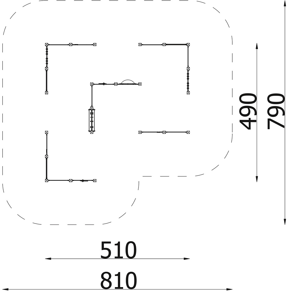 Quadro Simple - labyrint