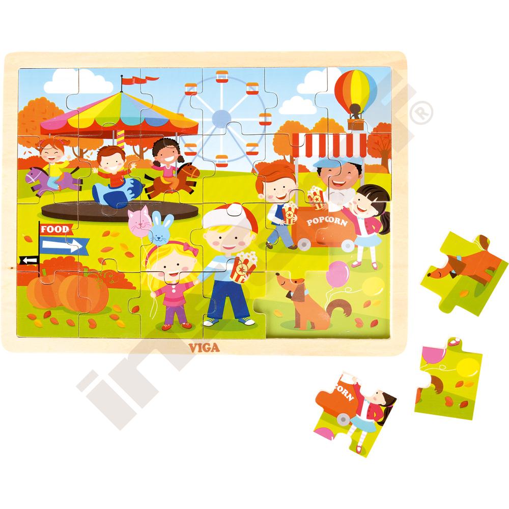 Puzzle roční období- podzim