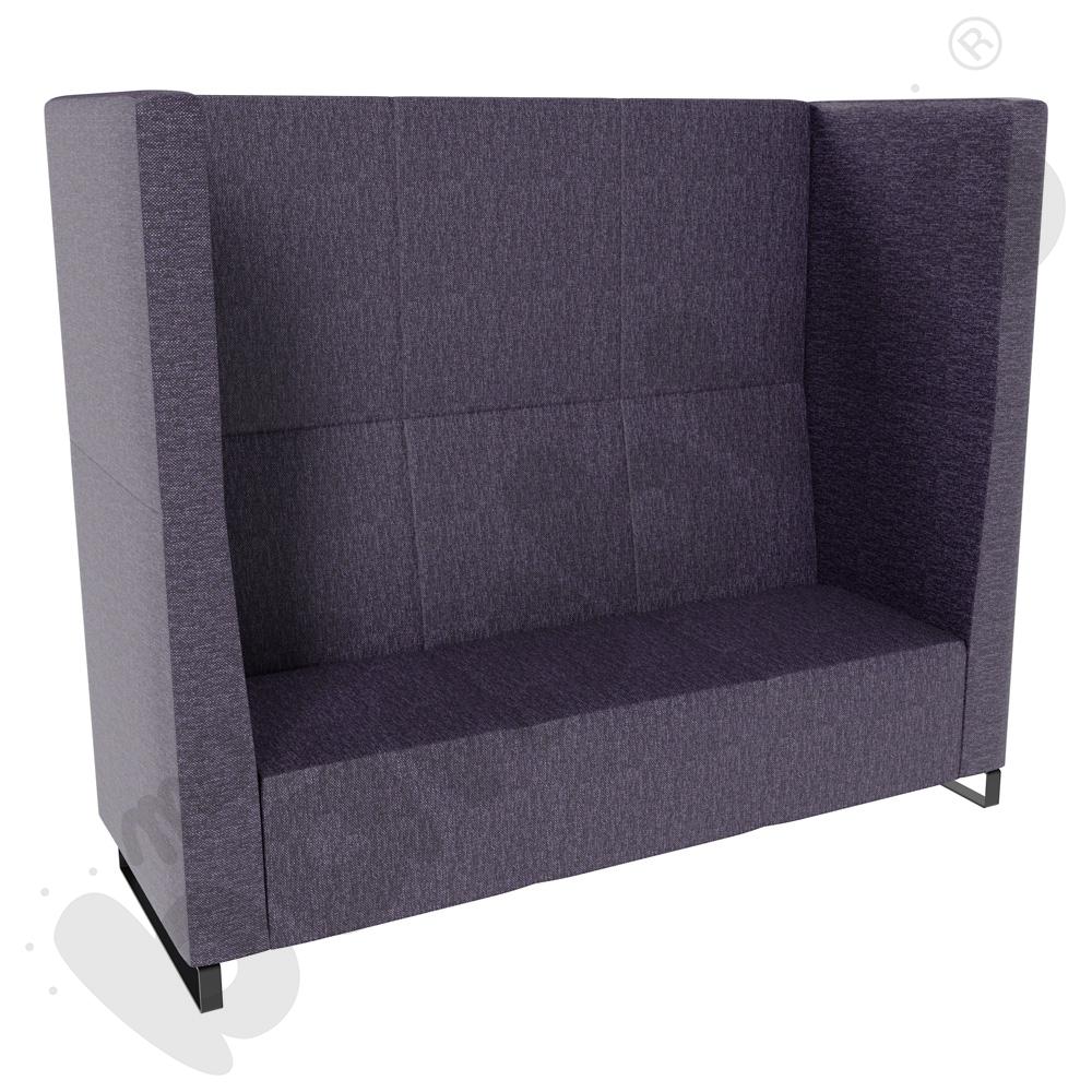 Sofa Universum 3-os. wys. 163 cm, 2 boki wysokie, tkanina RO16