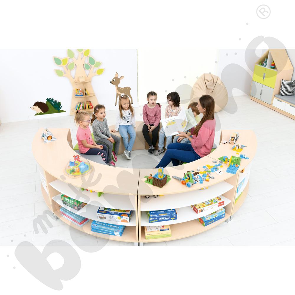 Quadro - zestaw 139, skrzynia klon jasny