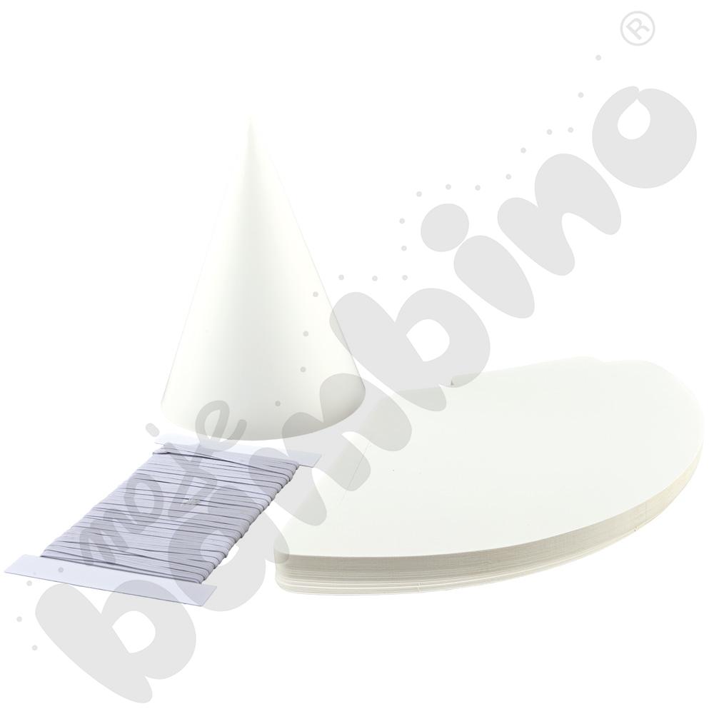 Czapeczki - stożki, 50 szt.