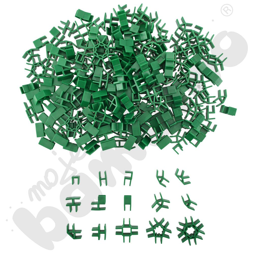 Join Clips - zestaw drewnianych klocków, 566 elem.  