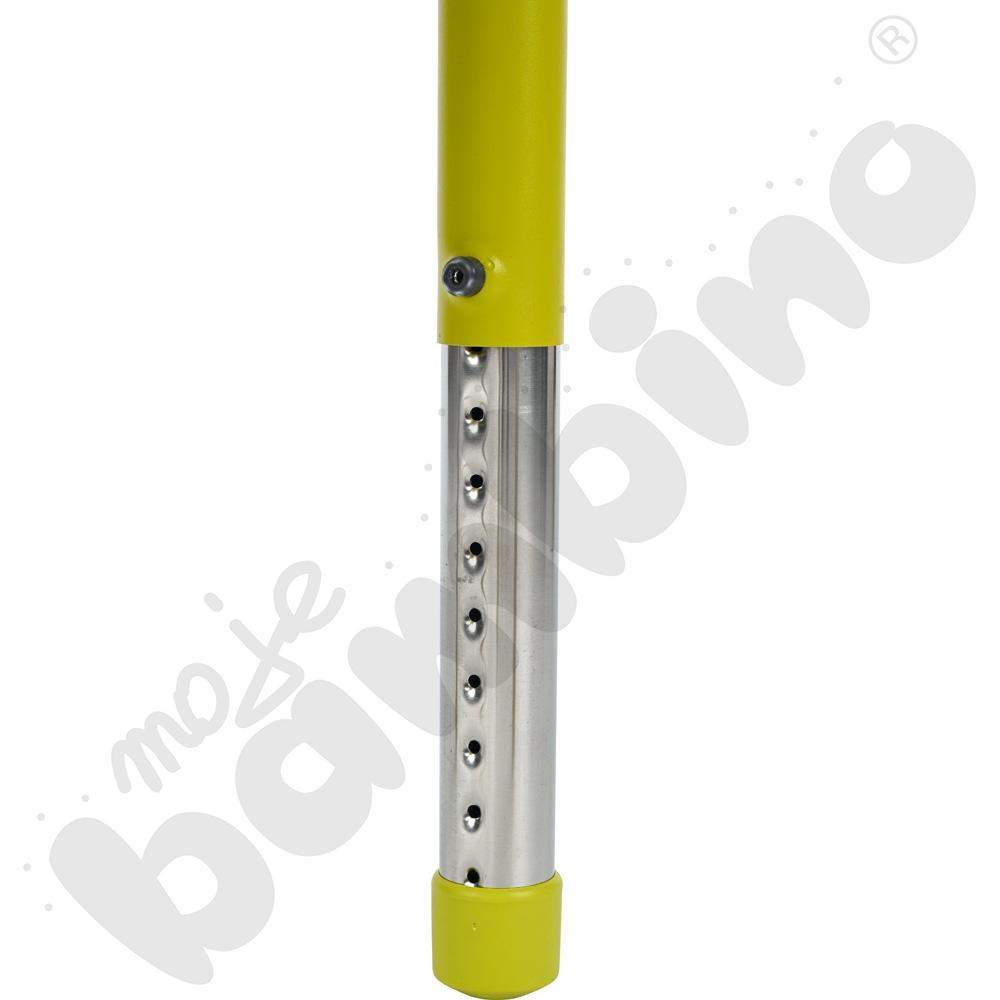 Stolik Pino z organizerem z regulowaną wysokością, rozm. 0-3 - oliwkowy