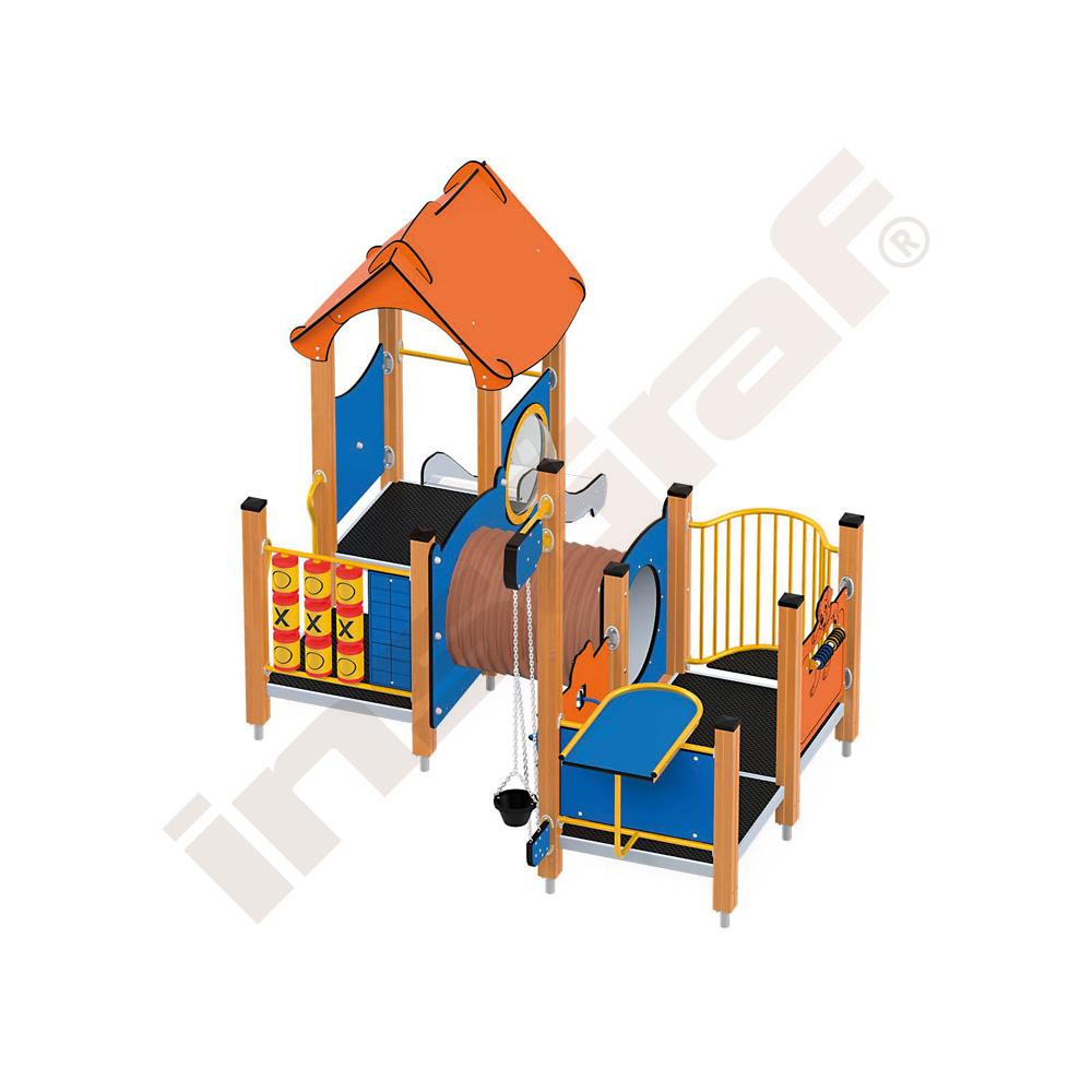 Quadro Baby - sestava 12530, dřevěné sloupy