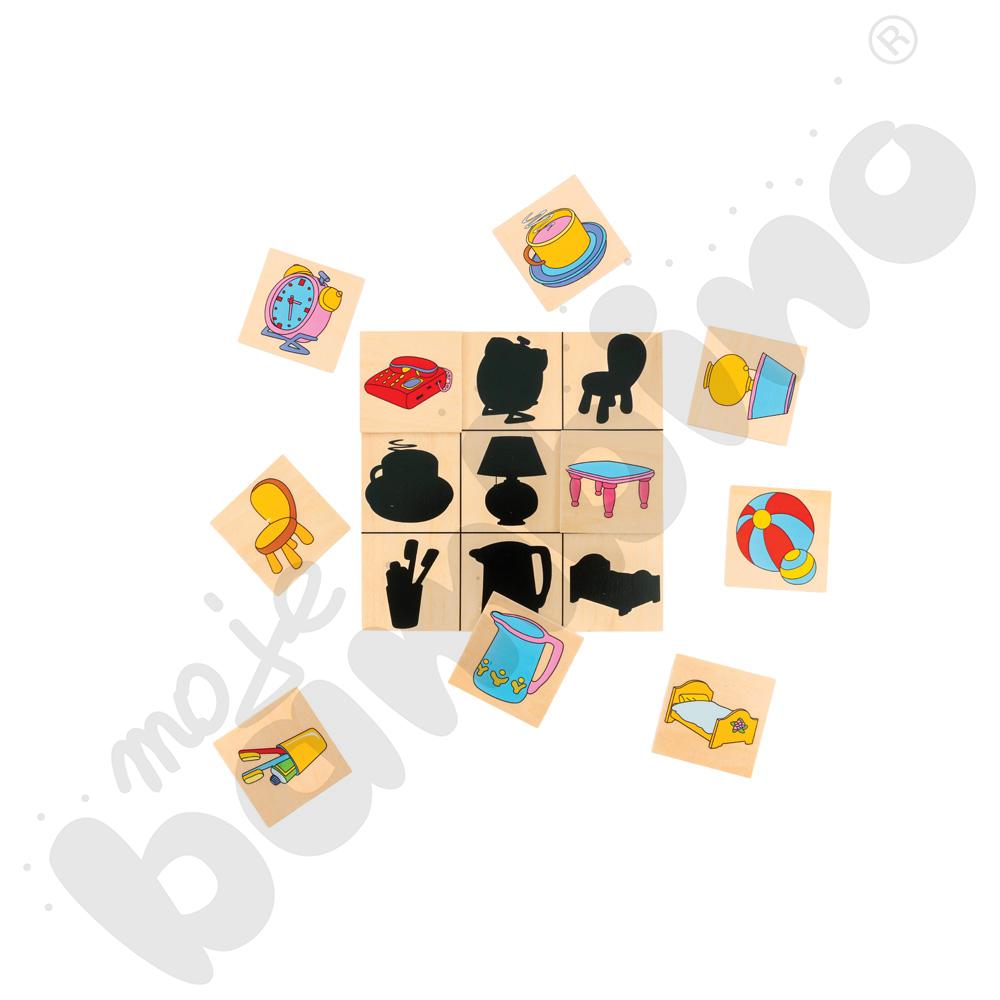 Układanka - odszukaj cień