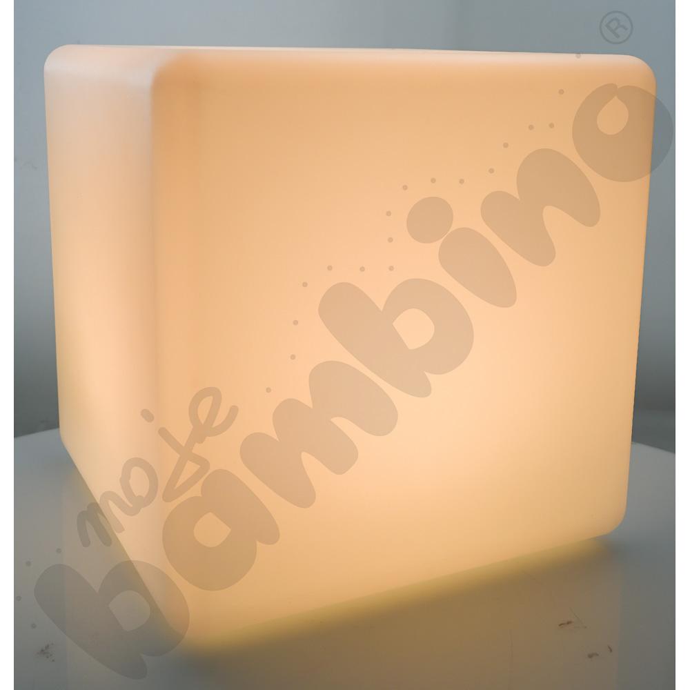 Lampa LED - sześcian duży 