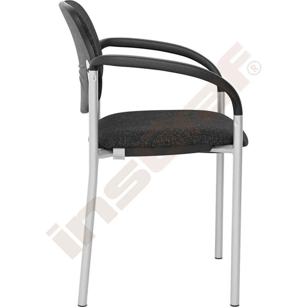 Konferenční židle STYL Arm šedá