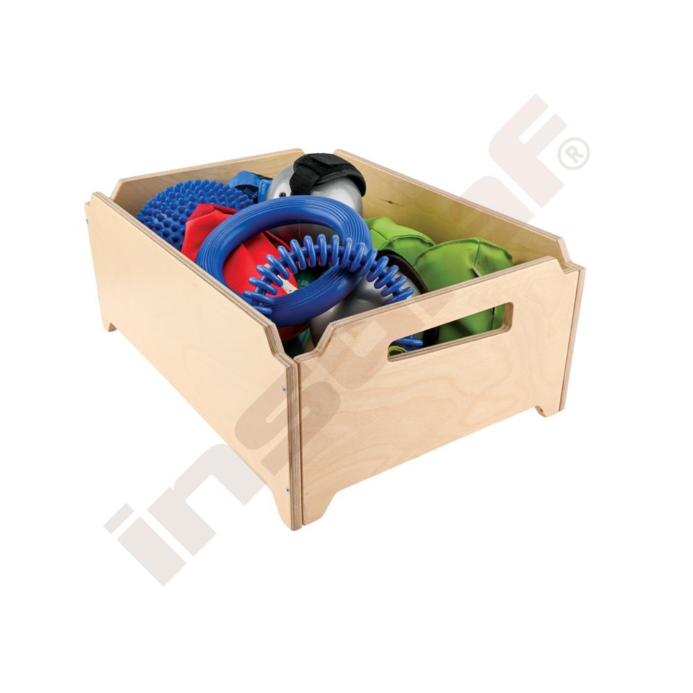 Echtholz - úložné boxy na hračky, výška 18 cm  	