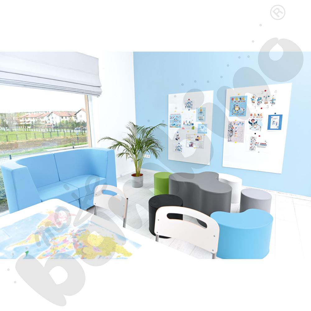 Piankowe pufy Lobo - zestaw 4