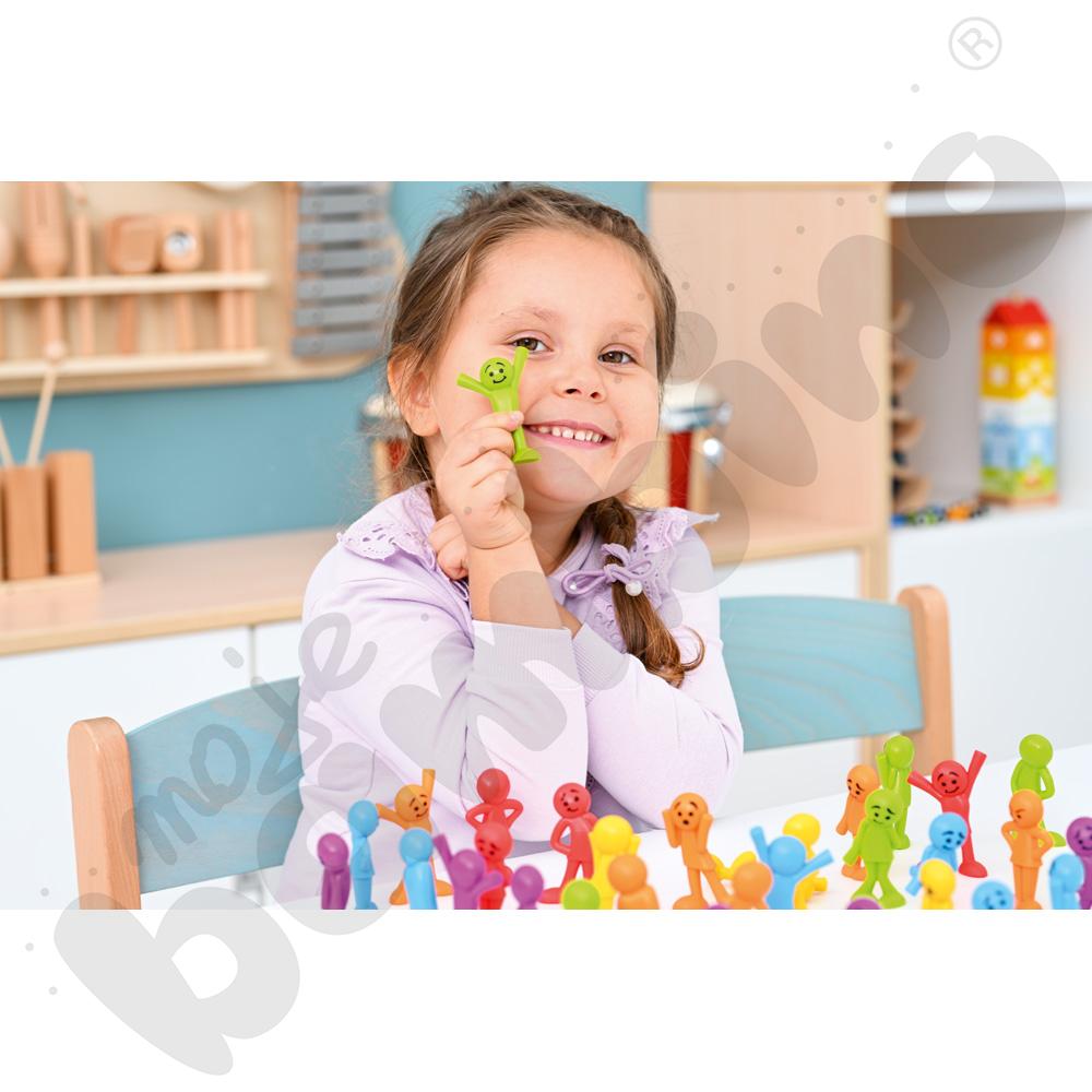 Moje emocje - zestaw ludzików i kart aktywności