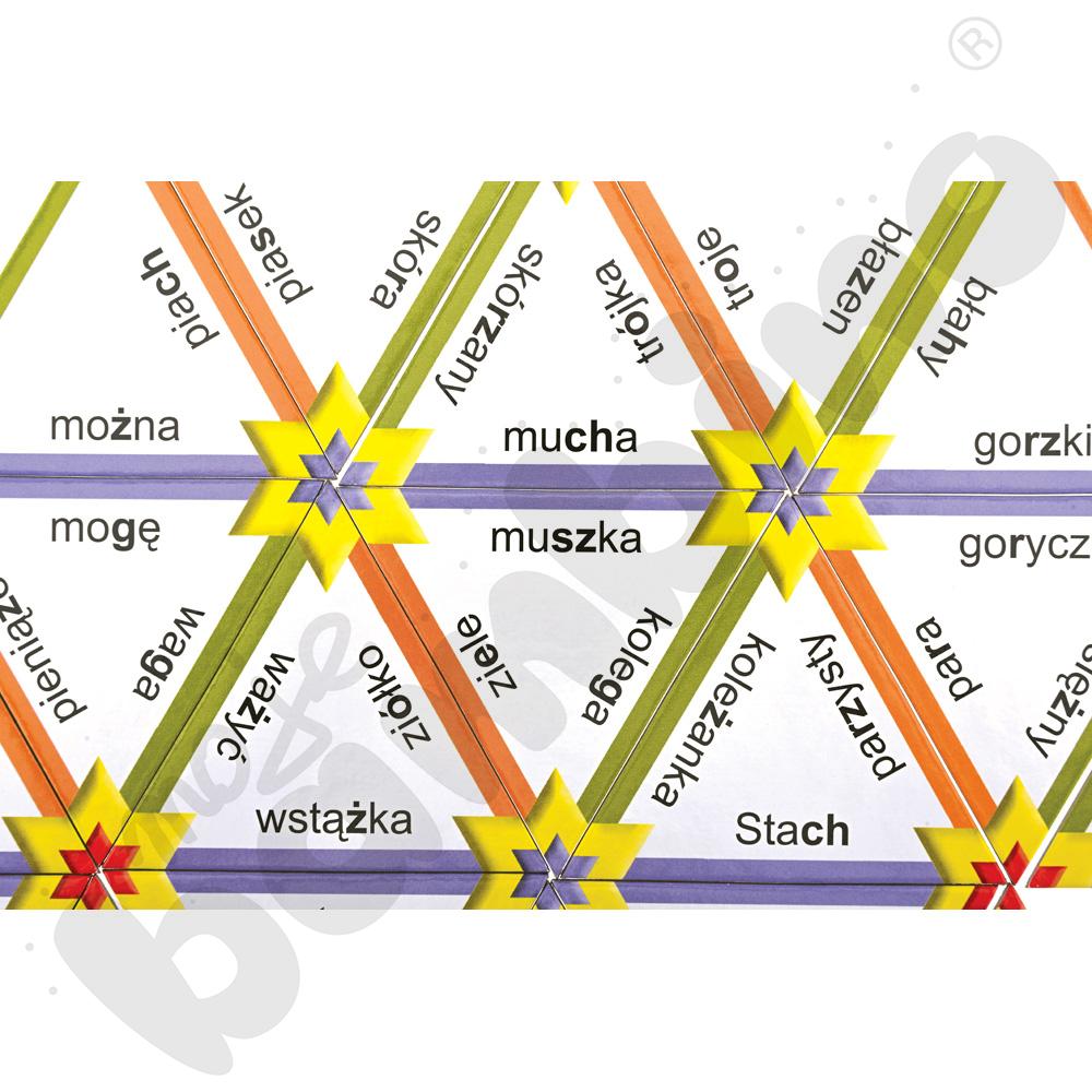 Piramida ortograficzna - ó-u, rz-ż, ch-h - wymienne